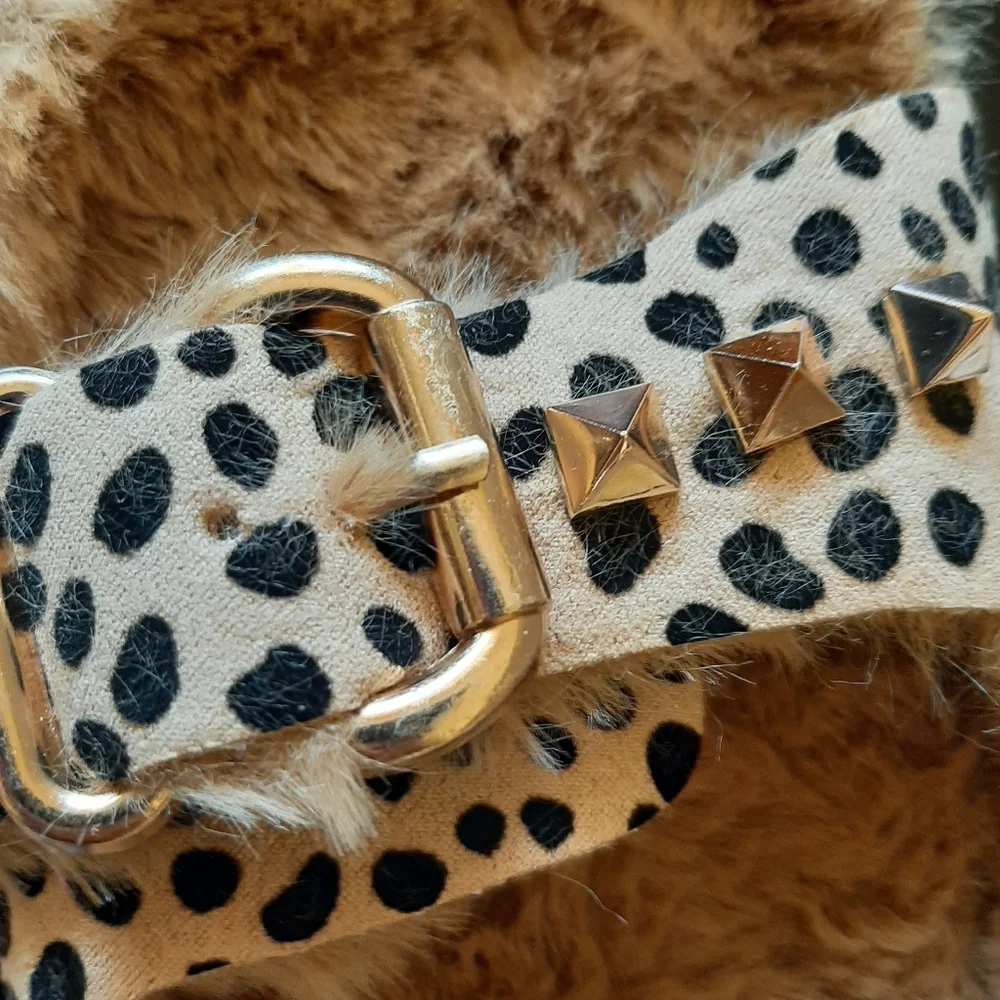 Qupid Cheetah Print Sandals - Picture 5 of 7